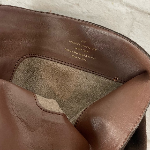 Sam Edelman Vienna Suede Platform Boot Brown OTK Knee High Stiletto Heel 8.5 39 - Picture 7 of 7